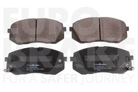 Eurobrake Bremsbelagsatz, Scheibenbremse Vorderachse U.A. FüR Hyundai, Kia