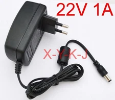 1A Charger 22V DC 22W EU Plug DC 5.5mm 1000mA AC Switching Adapter Power Supply