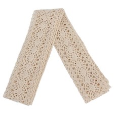 10 Yards Cotton Lace Trim Sewing Crochet Ribbon Vintage default, Beige