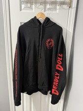 100 Authentic Chrome Hearts Deadly Doll Exclusive Hoodie Size XXL
