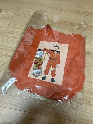 Naruto Tote Bag RofJ Jump Shop Embroidered Orange UCharacter: Naruto Uzumaki;