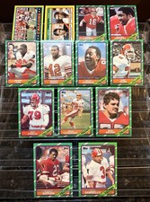 1986 Topps Atlanta Falcons Team Lot • Riggs • Andrews • Archer• Johnson • Fralic