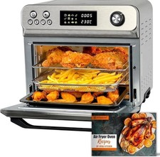 Hysapientia® 24L Air Fryer Oven with Rotisserie Large XXL Digital Knob 1800W