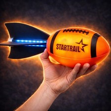 Glow in The Dark LED Light-Up Football Rechargeable Ultra-Bright for Kids Te