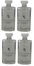 Bvlgari White Tea au the blanc Shampoo  Shower Gel lot of 4 each Total of 10oz