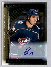 Cole Sillinger 2021-22 UD Black Diamond Futures Rookie Auto /99 #BDF-CS *ML*