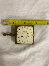 Vintage Brass 1950's Silent Butler Pocket Ashtray with Handle