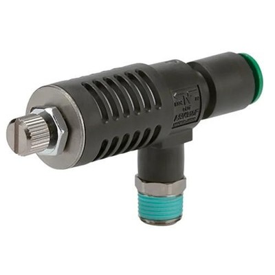 1 PC Smc 'ASV220F-M5-06 Speed Exhaust Control Valve, 6mm, M5x0.8