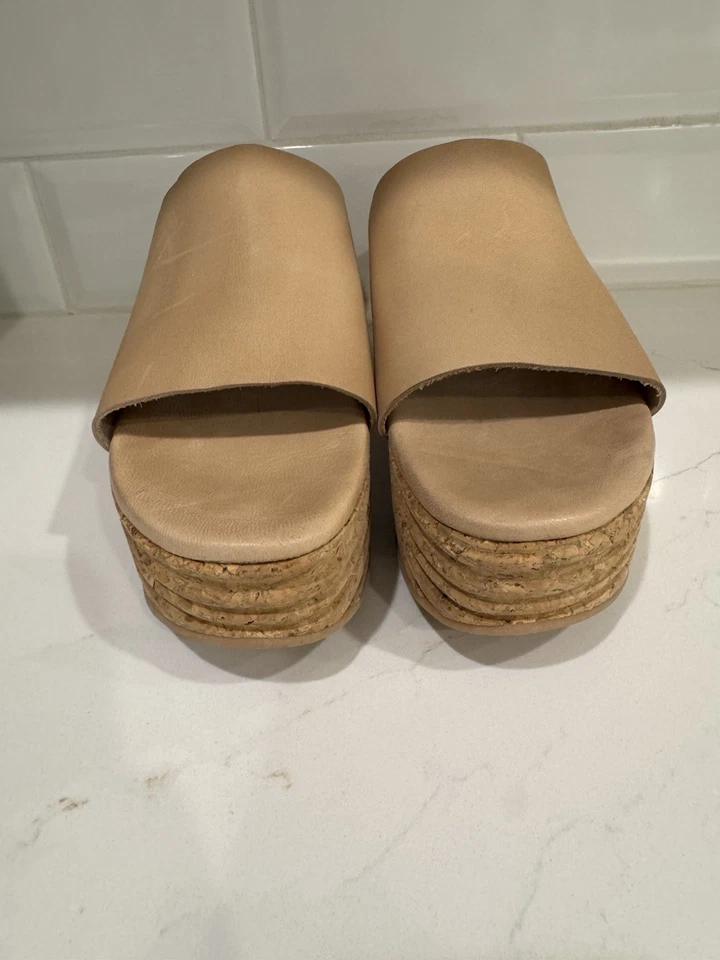 Sandalias de plataforma de cuero para mujer Jeffery Campbell. Talla 9,5 Foto 3 de 4