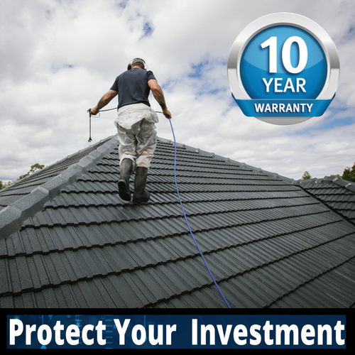 NANO ROOF COATING ADVANCED ASPHALT SHINGLE CERAMIC 10 YEAR STAIN UV PROTECTION - Picture 10 of 10