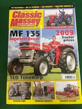 CLASSIC MASSEY & FERGUSON MAR / APR 2010 MF 135 DUCAN CABS WORKING MASSEYS COMBI