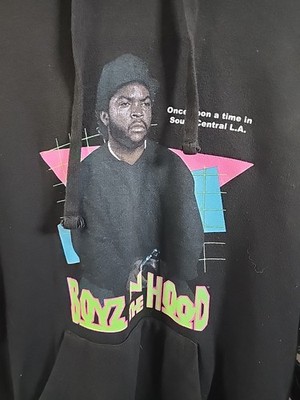 Boys in the hood ice cube black hoodie smoke once upon a time in south-central