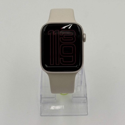 Unlocked Apple Watch SE 3 44MM Starlight Aluminum Starlight Sport Band MEPF4LW/A