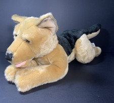 Vintage Toys R Us Animal Alley Plush Dog German Shepherd Puppy Plush 18" 2000