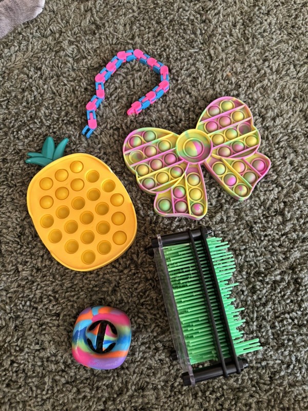 Mixed Lot Fidgets, Sensory Toys, Poppers, Balls, Stretch, Feel