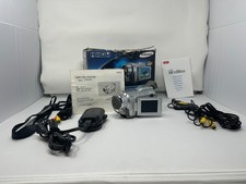 Samsung SCD23 MiniDV Digital Camcorder 800X LCD Tested Works Box Accessories