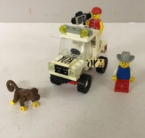 LEGO 6672 Safari Off-Road Vehicle Plus 2 People And A Monkey Retired Set