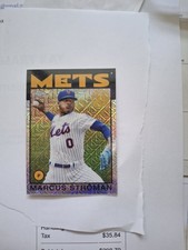 2021 Topps Update ’86 Topps Silver Pack Marcus Stroman card–#86C-22–New York Me