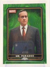2025 Marvel Chrome Deadpool  - Mr. Paradox Green Refractor /99