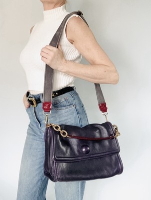Handtasche Kettengriff Oversize LANVIN Vintage 90er/2000er