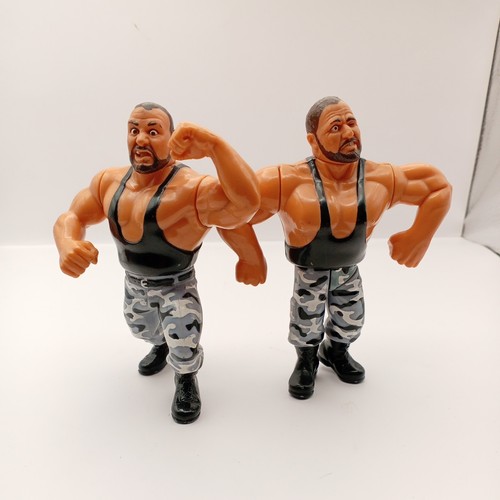 RARE Hasbro WWF bushwhackers Vintage 1990�s WWE Wr...