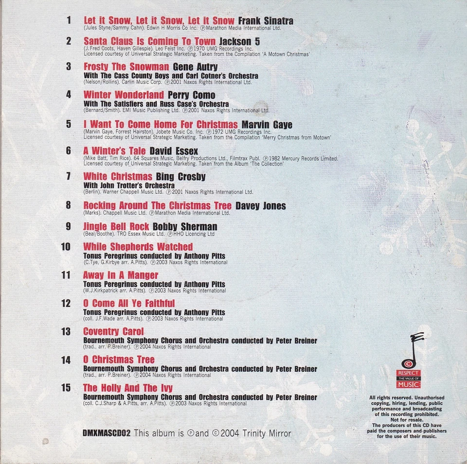 THE ESSSENTIAL XMAS ALBUM 15 Festive Favourites - Bild 2 von 3