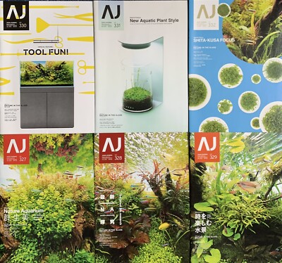 Aqua Design Amano (ADA) Aqua Journal Nature Aquarium magazines