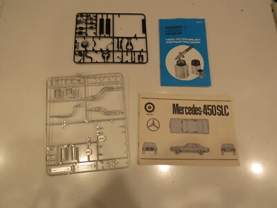 Entex Mercedes 450 SLC Model car Kit 1/12 scale 9020 vintage Japan