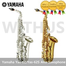 Sassofono contralto professionale Yamaha YAS-62/YAS-62S 04 placcato oro/argento garanzia=