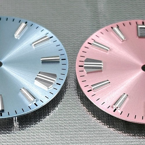 DS GSHigh quality Sunburst Dial Olive-green Colorful NH35 28,5MM Dials Blue lume - Bild 2 von 6