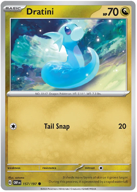 Dratini Pokémon TCG Cards for sale | eBay