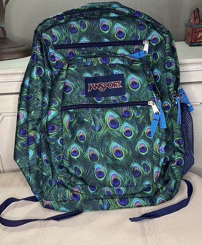 JANSPORT MULTI ZIPPERED POCKET BACKPACK 