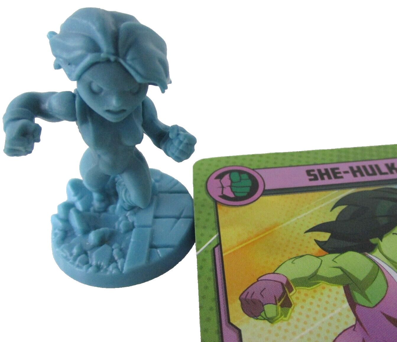 Hulk Mini Card MARVEL UNITED Promo SHE-HULK Mini & Cards NEW!! | eBay