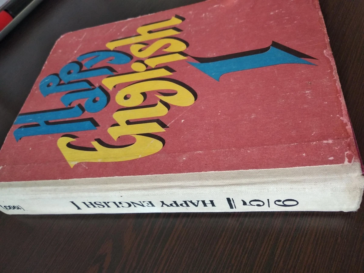 Happy English I Vintage Textbook / Счастливый Английский Учебник.
