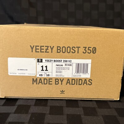 Yeezy Boost 350 V2 Size 11 Empty Shoe Box