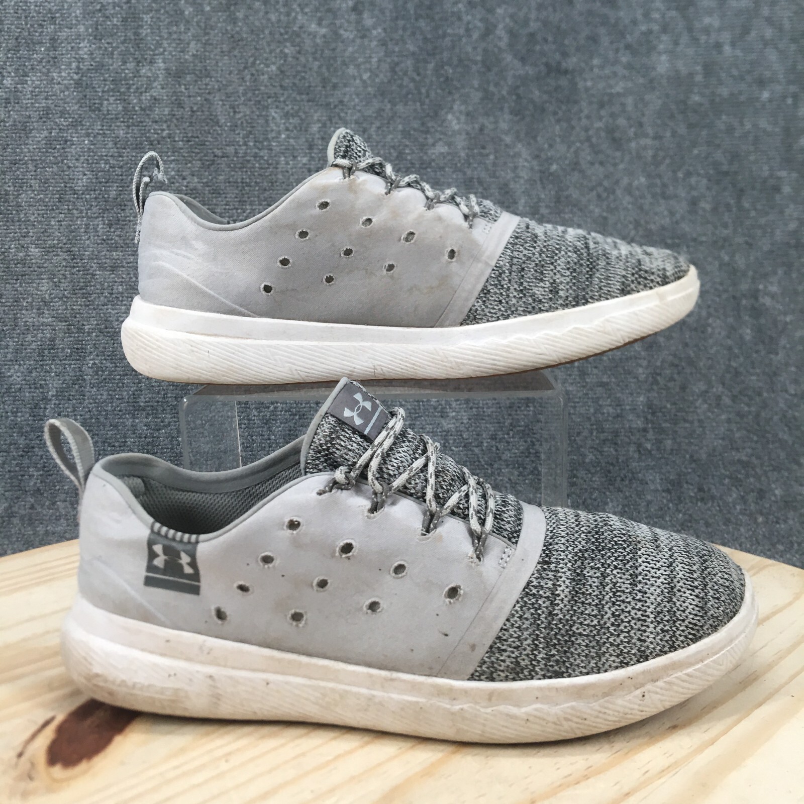 Under Armour Shoes Mens Charged 24/7 Running Sneakers Gray ART