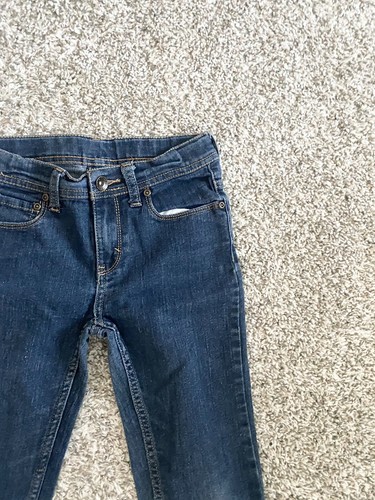 👖 Girls Faded Glory Dark Wash Jeans Size 10S J21 - Picture 8 of 12