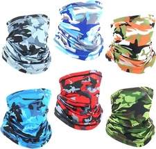 Mascaras para el sol UV 6 pzs mascara Sun pasamontañas pasamontana cubre cara 6p