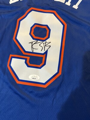 RJ Barrett Signed Autograph New York Knicks Jersey NY NBA Duke JSA