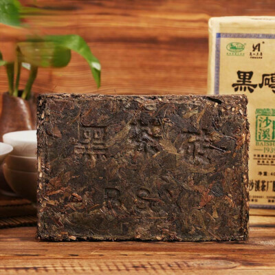 Anhua Baishaxi Hei Zhuan Cha Dark Tea Brick Tea 400g Top-grade China Dark Tea