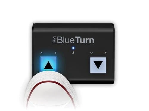 IK Multimedia iRig BlueTurn Compact Bluetooth Page Turner UPC 888680621896 - Image 3 of 4