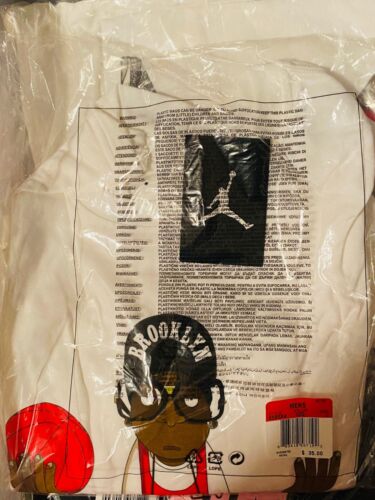 Nike x Jordan Spizike "Marte" Camiseta Manga Corta Camiseta Blanca 658564-100 TALLA L - Imagen 2 de 2