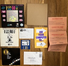 VTG 1992 Moon Valley ICON DO IT Big Box PC 3.5  Cursor COMPUTER DESIGN