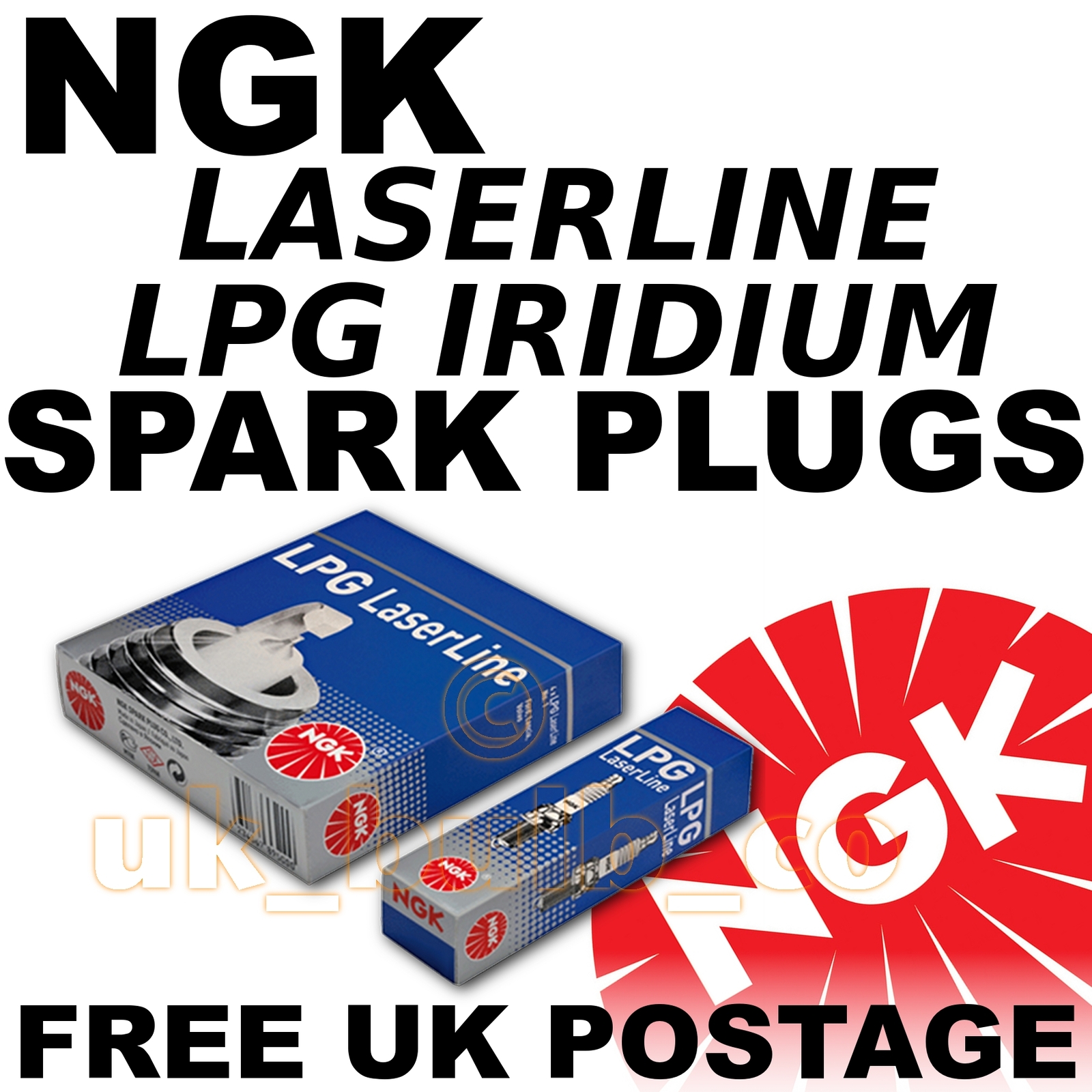 4x NGK LASERLINE LPG SPARK PLUGS For Ford CORTINA 1.3 lt MK5 79 82 No. LPG2