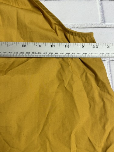 Who What Wear **Honey Mustard Tie Strap Tank** Small - Picture 4 of 7