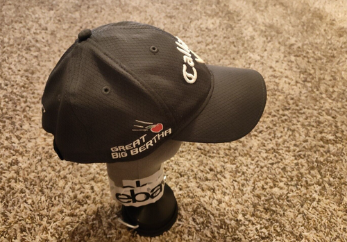 Callaway Tour Authentic Great Big Bertha Golf Hat Adult Mens Gray Strap Back Cap - Picture 4 of 8