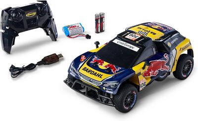 Carson 500404311 1:16 RC Peugeot Rally 3008 DKR LOEB 19 100% RTR NEU OVP+