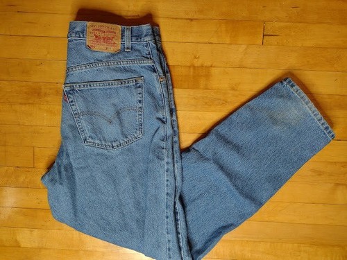 Mens Levis 560 Comfort Fit Blue Jeans 