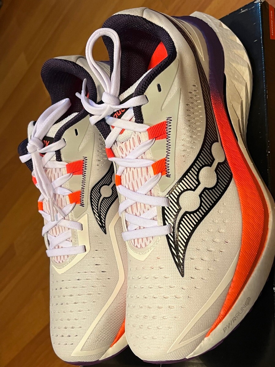 Saucony Endorphin Speed 4 White/ Orange/ Purple (S20940-129) 8.5