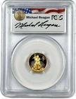 1993 P Gold $5 Reagan Legacy Series 1/10 oz Proof American Eagle PCGS PR 69 DCAM